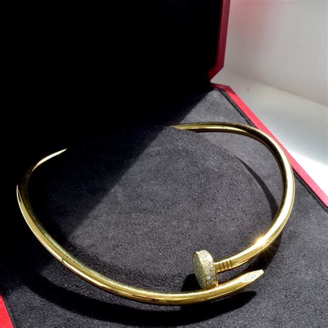 cartier just un clou necklace|justin clou necklace cartier.